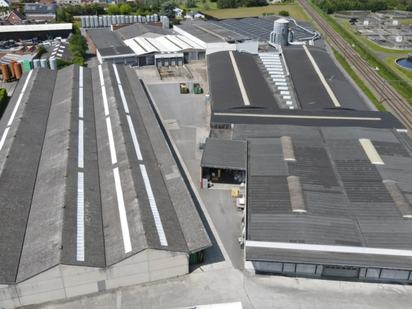 Luchtfoto units Rumbeke