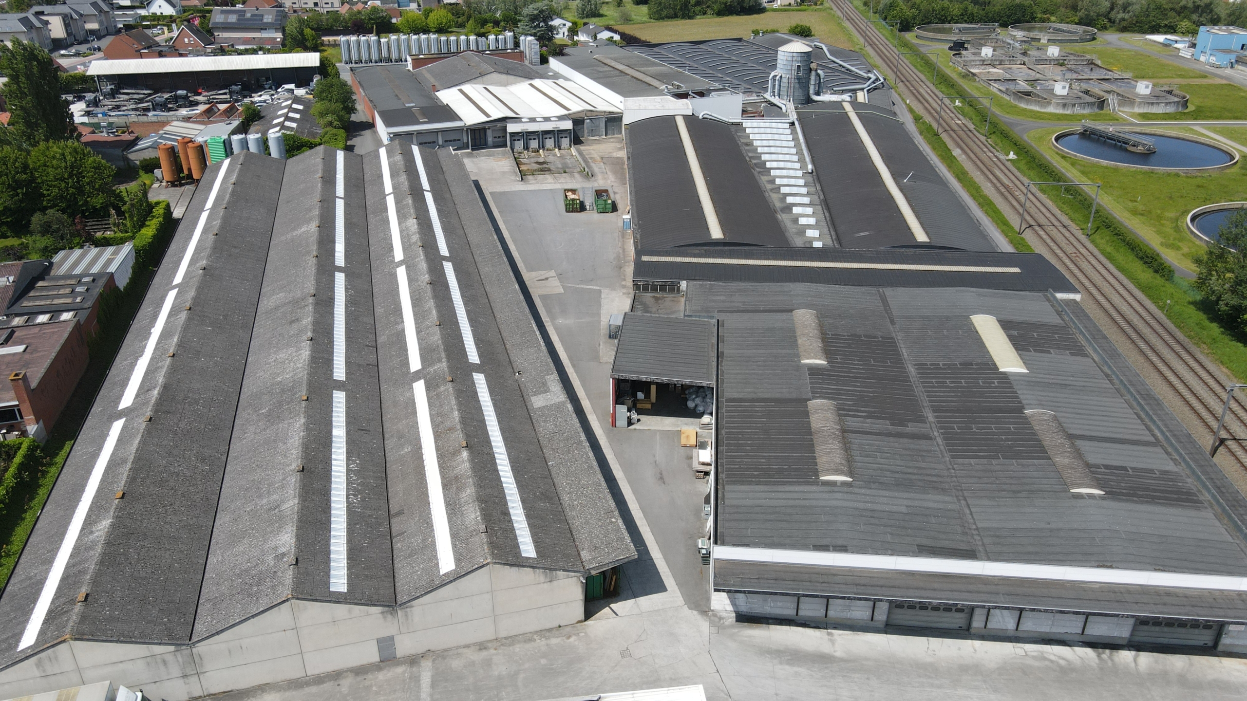 Luchtfoto units Rumbeke